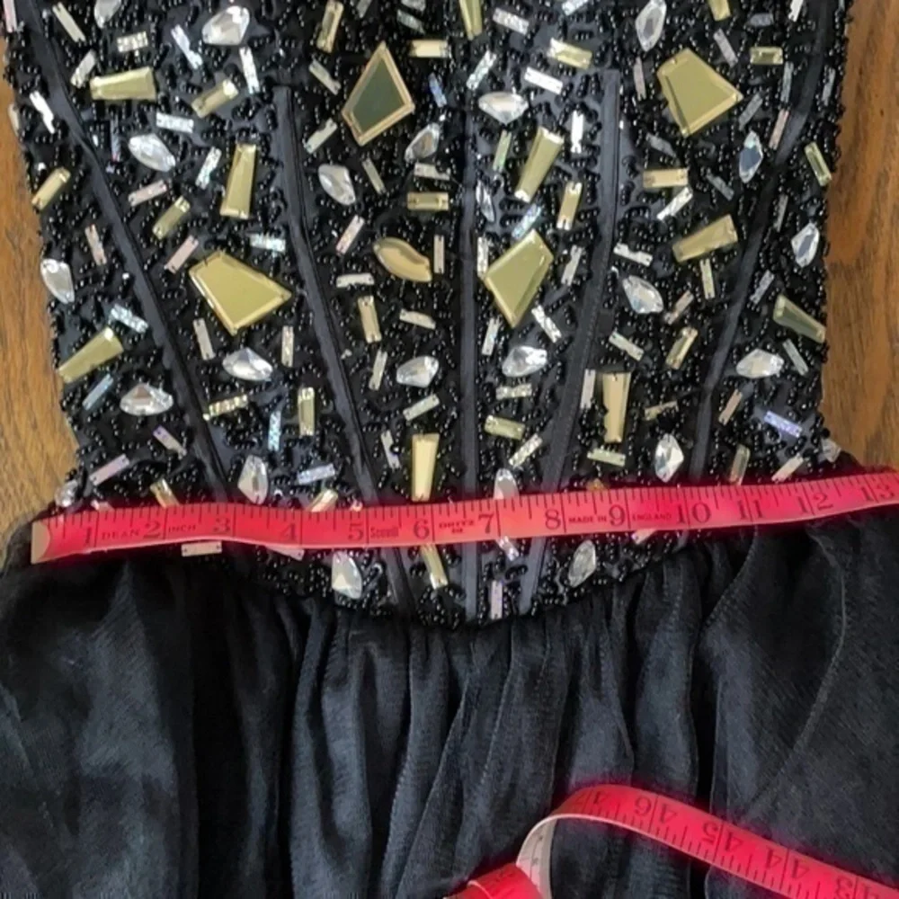 May queen Corset homecoming dress with tulle skirt ✨✨✨✨✨✨✨✨✨✨ - Picture 6 of 9